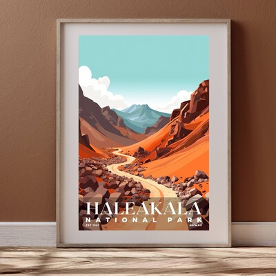 Haleakala National Park Poster, Travel Art, Office Poster, Home Decor | S3 - image4